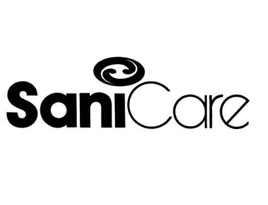 Sanicare Clean logo on a white background